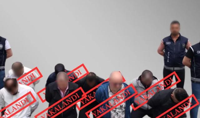 INTERPOL’ün aradığı suçlulara dev operasyon! 6 ilde 23 şüpheli paketlendi!