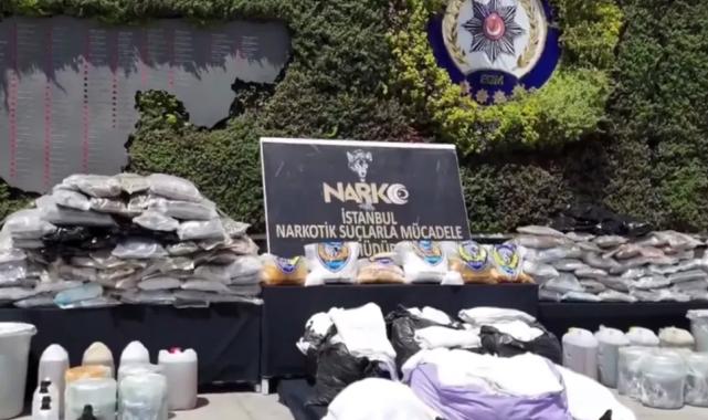 İstanbul’da zehir tacirlerine büyük darbe!