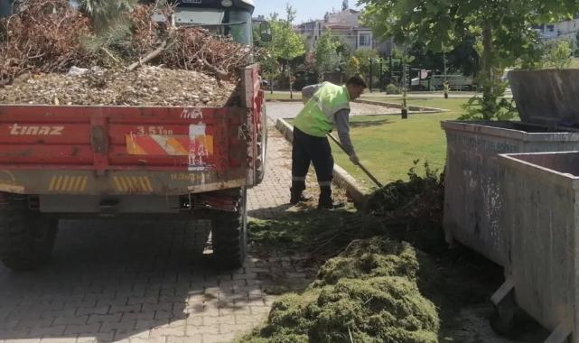 İzmir Güzelbahçe’de yaz temizliği