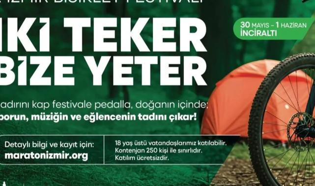İzmir’de çadırını kap festivale pedalla