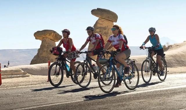 Kapadokya’da Bisiklet Festivali heyecanı