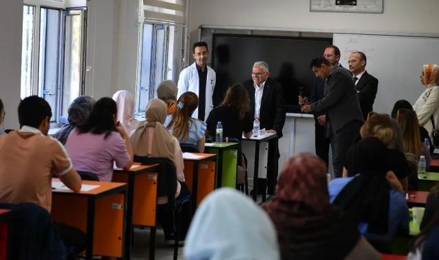 KAYMEK AGS öğrencilerine Büyükkılıç’tan başarı dileği