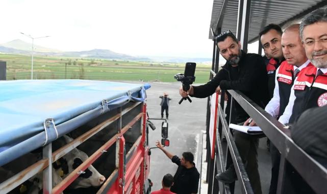 Kayseri beşinci kontrol noktası oldu… Veteriner Yol Kontrol ve Denetim İstasyonu faaliyette