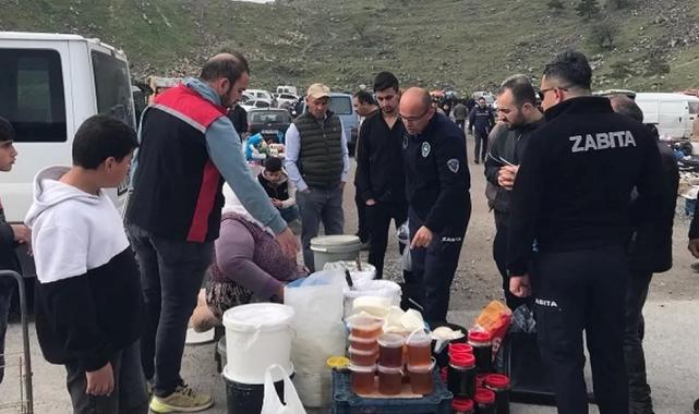 Kayseri Büyükşehir’den bit pazarına denetim