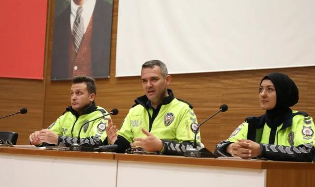 Kayseri Melikgazi personeline trafik güvenliği eğitimi