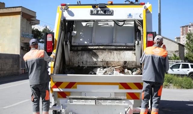 Kayseri Melikgazi’de her gün tertemiz mesai