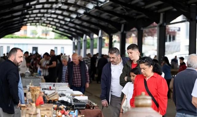 Kayseri Talas Antika Pazarı nostalji yaşattı