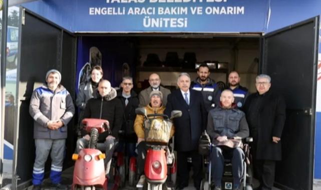 Kayseri Talas’ta engellilerin yüzünü güldüren tesis