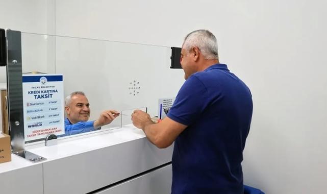 Kayseri Talas’ta vergi ödemelerinde son günler