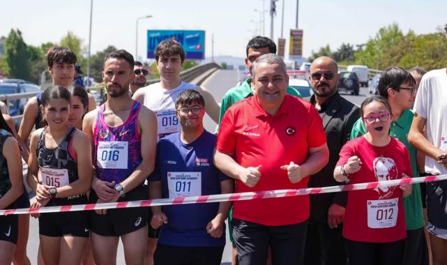 Keçiören 1919 metre koştu