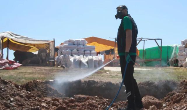 Kocaeli Büyükşehir, kurban pazar yerlerini ilaçlıyor