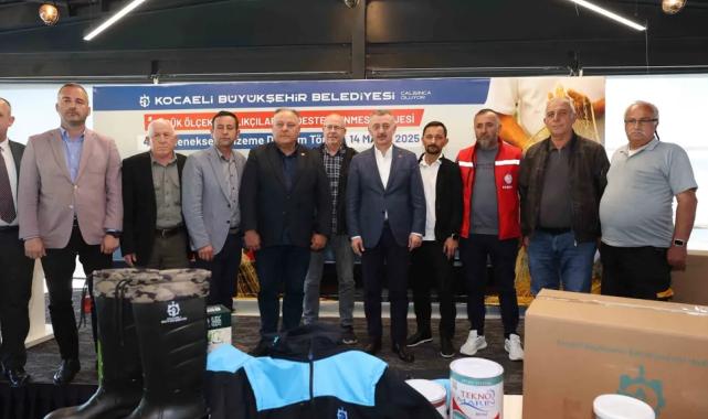 Kocaeli Büyükşehir’den balıkçılığa büyük destek