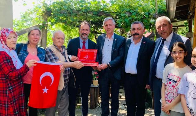 Kocaeli İzmit’te Kıbrıs Gazileri’ne vefa ziyareti