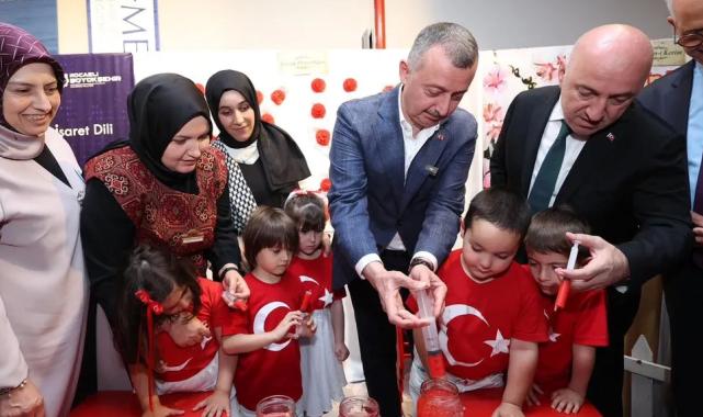 Kocaeli’de KO-MEK’in eserleri göz kamaştırdı