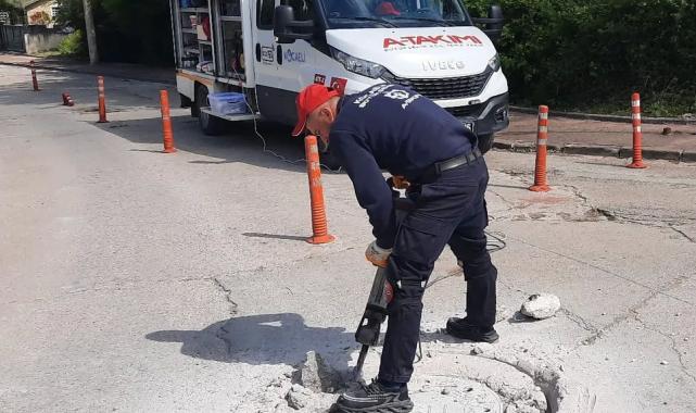 Kocaeli’de yol güvenliği için baca ve ızgaralar yenileniyor