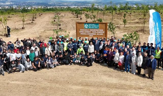 Kocaeli’nde binlerce fidan toprakla buluştu