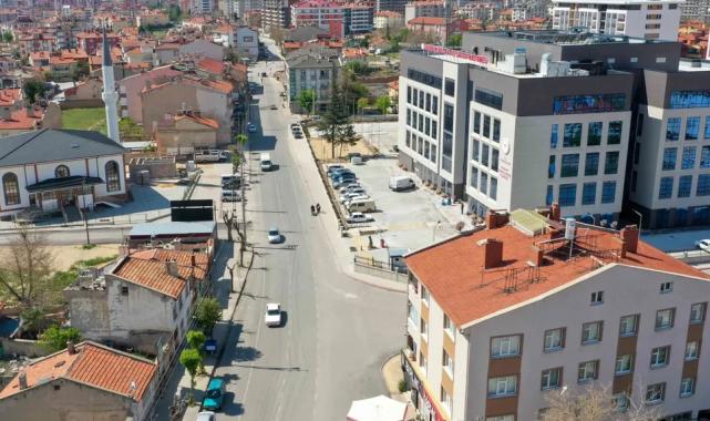 Konya Meram’da yol genişletme çalışmalarına devam