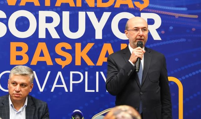 Konya Selçuklu’da vatandaş soruyor, başkan cevaplıyor                    