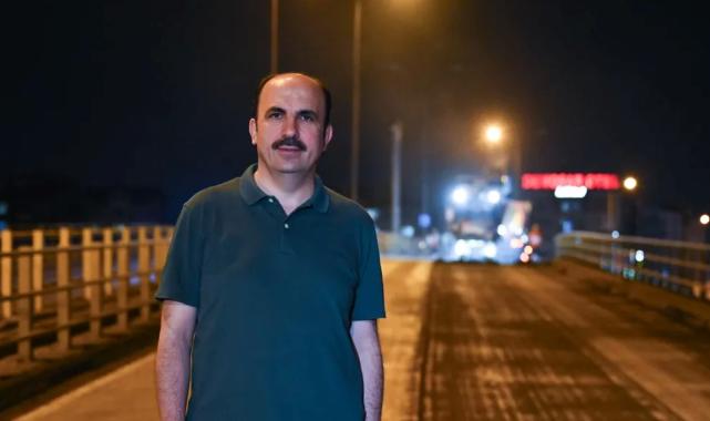 Konya’da Başkan Altay gece devam eden çalışmalarını inceledi