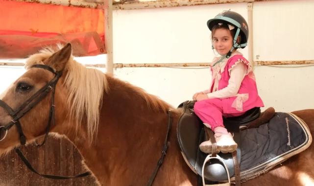 Küçük biniciler Büyükşehir’le büyük adımlar atıyor