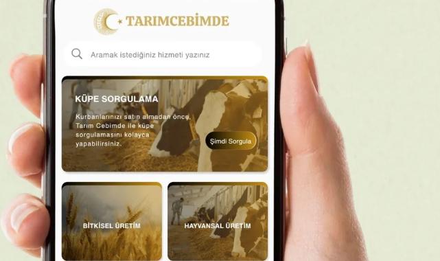 Kurbanlık seçimi ‘Tarım Cebimde’ ile daha güvenli