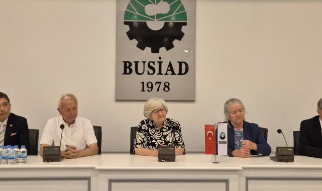 Küresel ısınma ve organik tarım BUSİAD Evi’nde konuşuldu