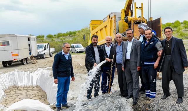 Malatya Meydancık’ta toprak altı sevindirdi