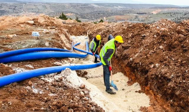 Malatya’da 8 bin 100 metre altyapı