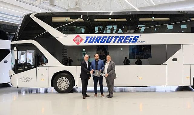 MAN, Türkiye’deki ilk çift katlı otobüs teslimatını Turgutreis Group Turizm’e yaptı