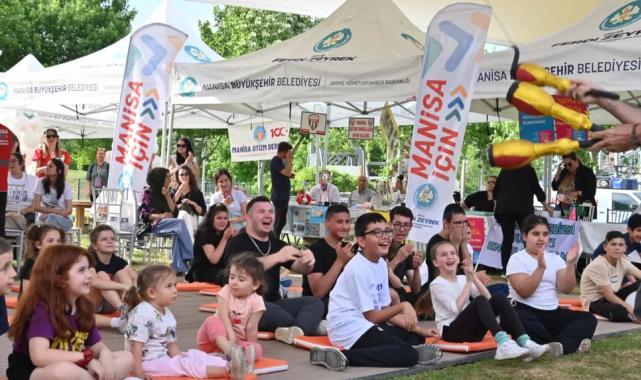 Manisa’da engelliler için eğlenceli etkinlik