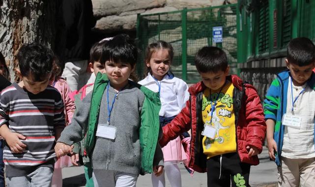 Minikler can dostlarla tanıştı