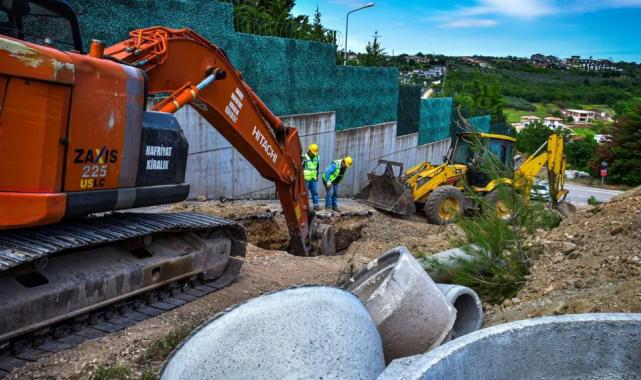 Mudanya Bademli’nin altyapısına Büyükşehir takviyesi