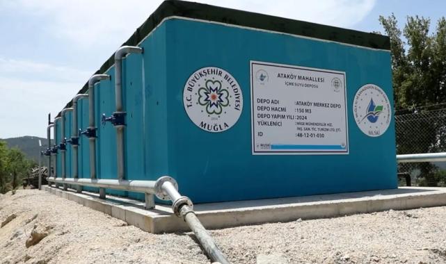 Muğla Ula’da içme suyu depoları yenilendi