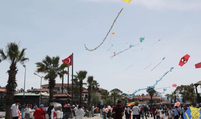 Muğla’da engelsiz uçurtmalar gökyüzünü renklendirdi