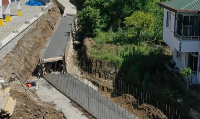 Ordu Altınordu’da alt yapı çalışmaları sürüyor