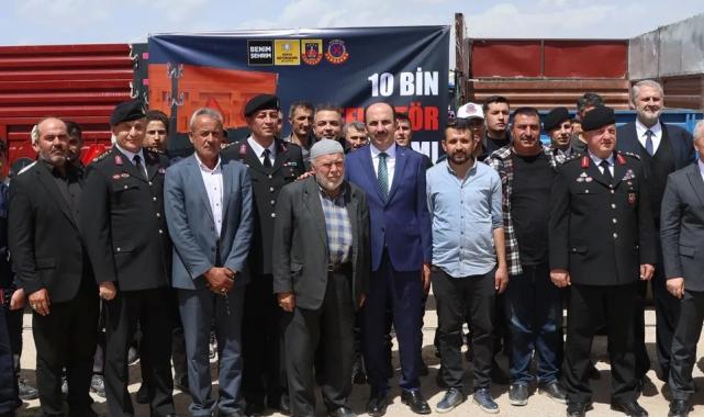 ‘Reflektör Tak, Görünür Ol’ projesi ile çiftçilere 10 bin adet reflektör dağıtılacak