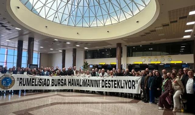 RUMELİSİAD’dan Bursa Yenişehir Havaalanı’na destek… RUMELİSİAD yeni uçuşlara öncülük ediyor