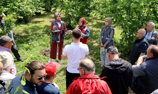 Sakarya’da çiftçilere feromon tuzağı ulaştırıyor
