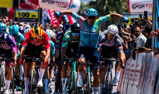 Tarihi bisiklet turu sona erdi… 8 günde 1153 km yol katedildi