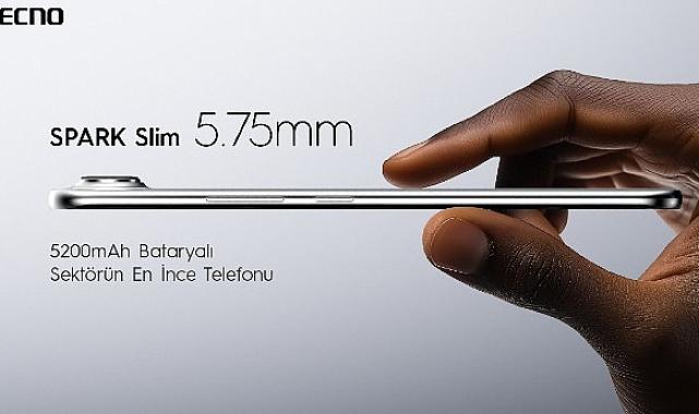 TECNO’dan çığır açan incelik ve güç dengesi: SPARK Slim, bugüne kadar üretilmiş en ince telefon!
