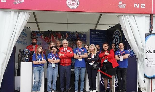 TEKNOFEST KKTC’de Ege Üniversitesi Rüzgârı Esti