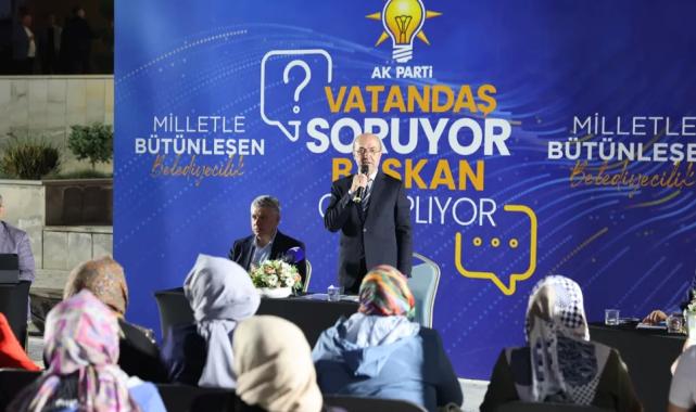 Vatandaş sordu, Başkan cevapladı