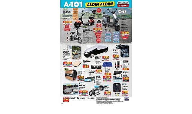 12 Haziran’da A101’de Moped Ürünleri Satışta