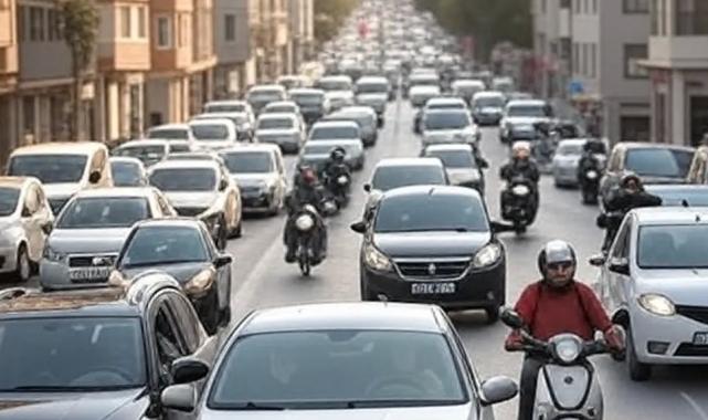 210 bin 295 taşıt daha trafiğe eklendi… Mayıs’ta motosiklet ve otomobil öne çıktı