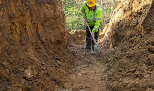 79 kişilik ekip metrobüs altyapısı için sahada