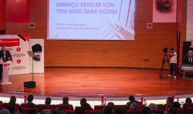 Afete Hazır Kentler Çalıştayı Keçiören’de düzenlendi
