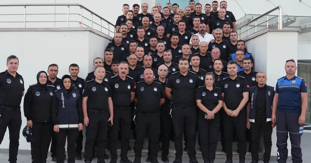 Ankara Keçiören Zabıta teşkilatına moral ve başarı takdiri