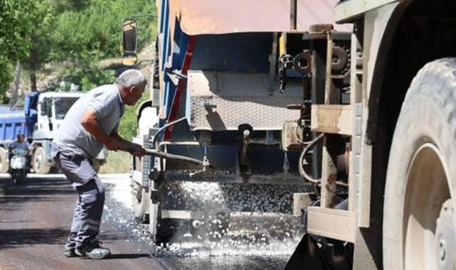 Antalya’da Kaş Beldibi ve Sütleğen Grup Yolu asfaltlanıyor