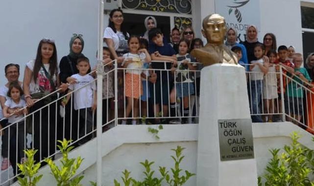 Antalyalı çocuklar Sapadere İpek Evi’nde