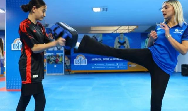 Antalyalı kadınlardan savunma sanatı kurslarına yoğun ilgi